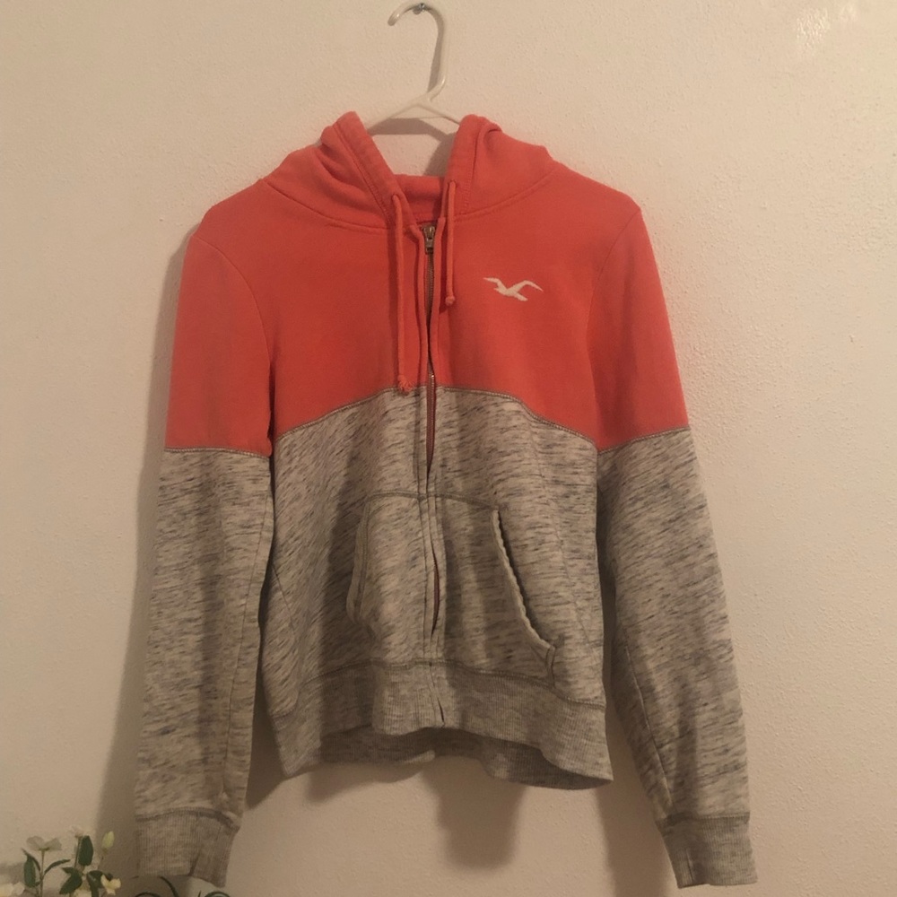 A soft zip up hoodie rarely worn.